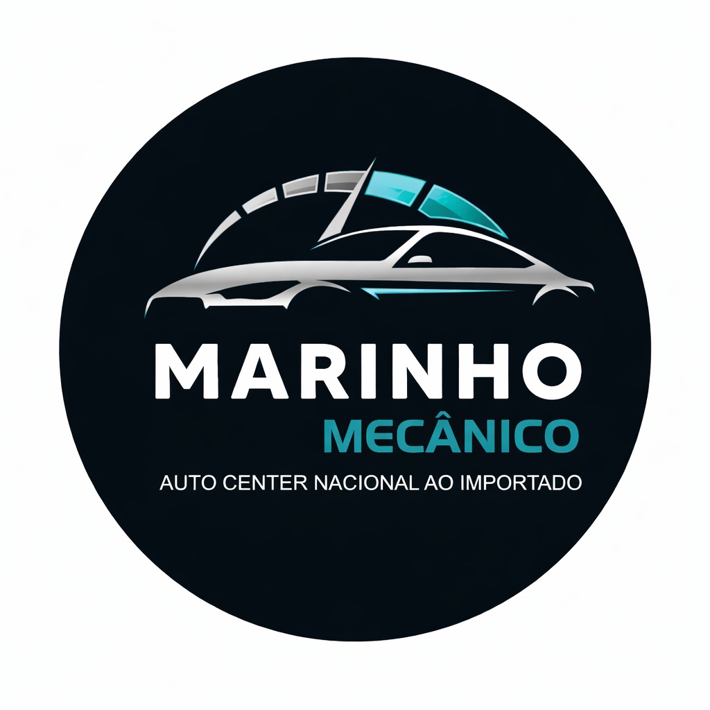 Logo Marinho Mecânico Auto Center